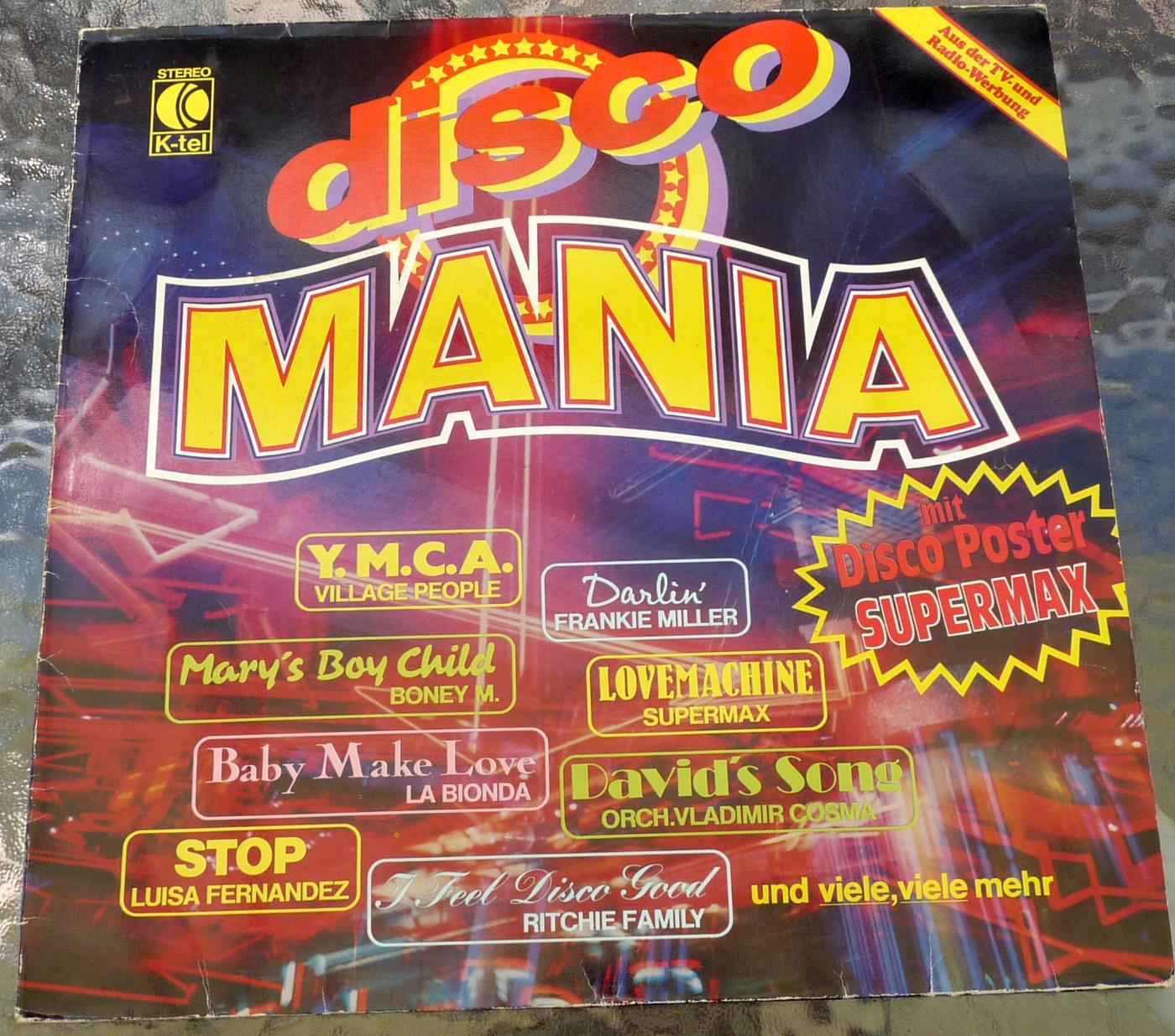 K-tel, TG1211, Disco Mania, 1979
